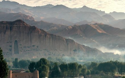 Bergskedja i Afghanistan