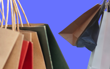 Bild på shoppingpåsar