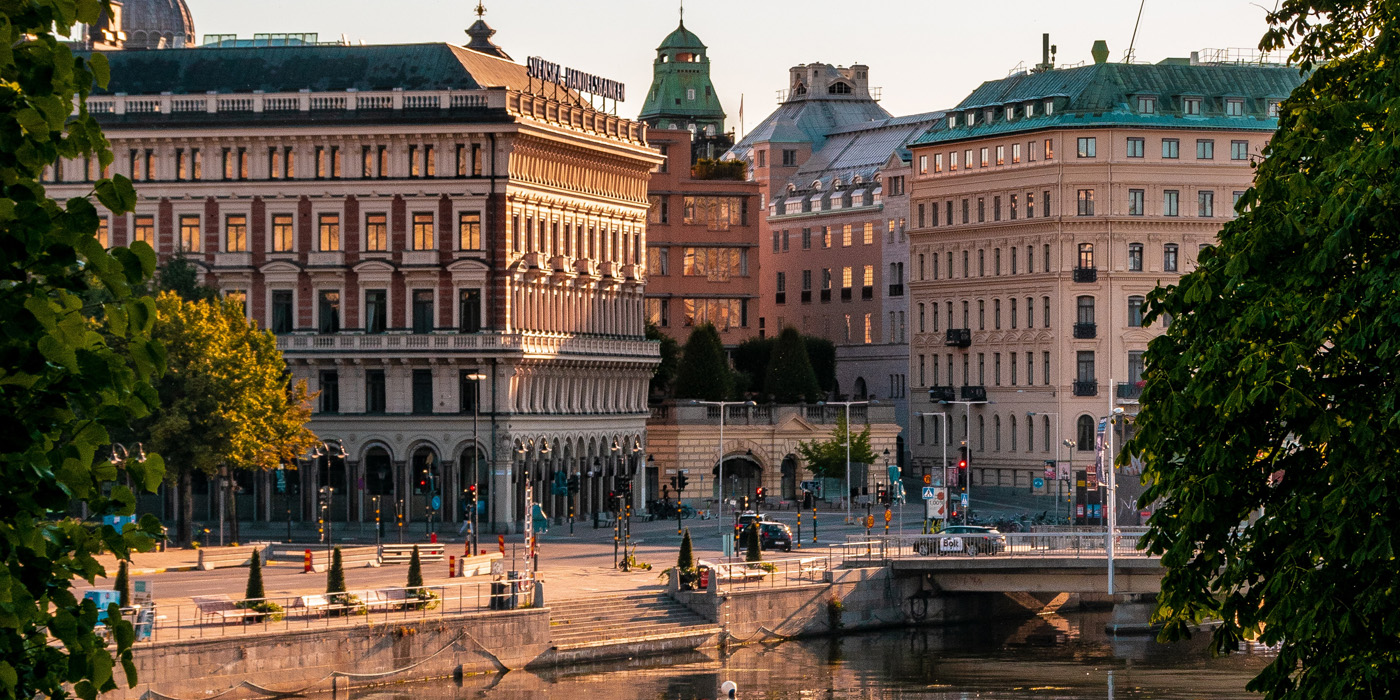 Gamla hus i Stockholm