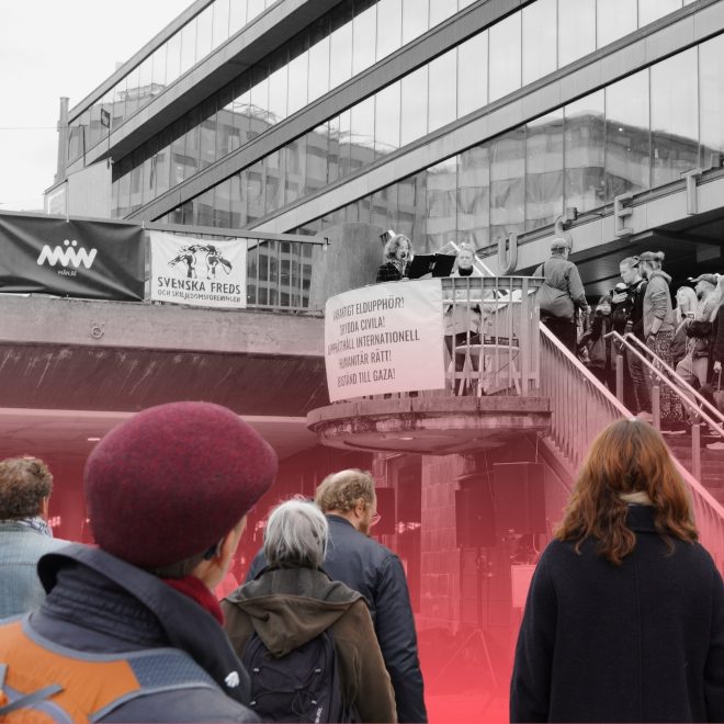 demonstration i Stockholm