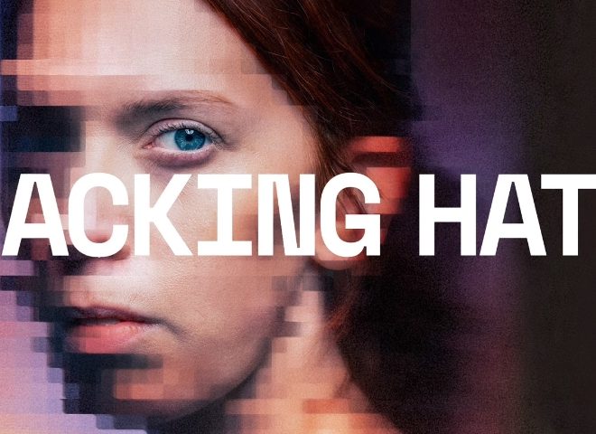 Bild på Hacking hate, kvinna i bakgrund